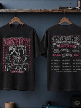 Suicideboys Greysay 2023 tour Black Graphic Tour Tee